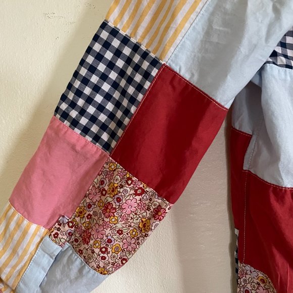 Women's Medium Petite Lands' End Quilted Top - Picture 3 of 4